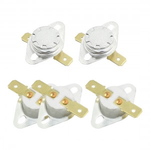 5 Pcs NC Ceramic Temperature Switch Thermostat 160 Degree Celsius KSD301