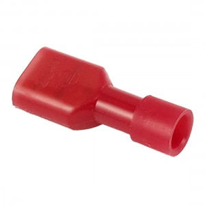 22-16 AWG Wire Fully Insulated Push On Terminal Red 10 Pcs