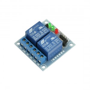 Double Channel DC 5V 10A 250V/125VAC 30V/28VDC Low Level Relay Module