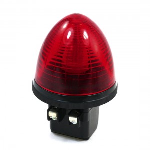 DC24V 2 Screw Terminals Red LED Industrial Signal Light Tower Lamp S-TX