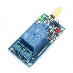 DC 12V 1 Channel Angular Transducer Tilt Angle Sensor Relay Module