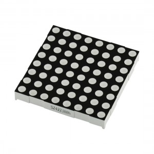 Square LED Lattice Tube 8*8 Common Cathod Red Dots Matrix Module 60x60mm
