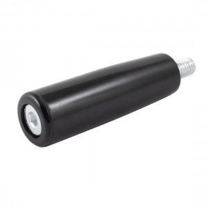 6mm Hex Socket Head to 10mm Male Thread Revolving Handle Black