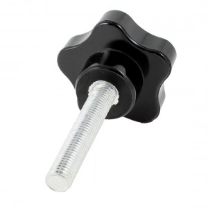 Replacement 9.8mm x 60mm Clamping Screw Knob Grip 1.77" Head Diameter