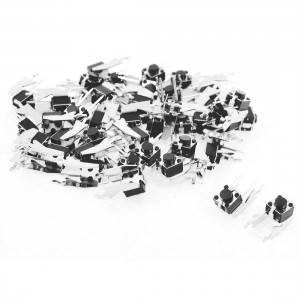 40pcs Right Angle Momentary DIP Tactile Tact Push Button Switch 14x8x9mm