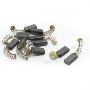 10 Pcs Cutting Machine Motor Parts 23/32" x 5/16" x 1/5" Carbon Brush