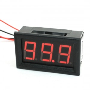 DC 0-100A 3 Digit Red LED Display Digital Meter Ammeter Amperemeter