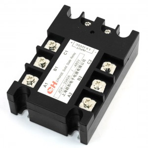 DC to AC Three 3 Phase Solid State Relay 40A 3.5-32V DC 480V AC 40A