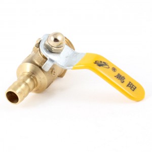 10mm Barb Hose to 1/2"PT Male Thread Shut Off Lever Handle Ball Valve