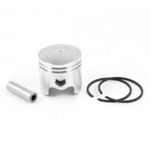 Replacment Silver Tone 9mm Bore Dia Engine Air Compressor Piston Pin Ring Set