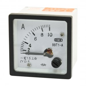 Class 1.5 0-10A Scale Range AC Current Panel Ampere Meter 99T1-A