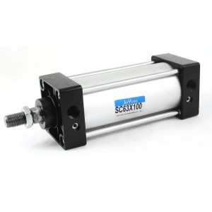SC63x100 Single Rod Double Action Pneumatic Air Cylinder