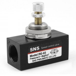 One Way 15mm Dia Pipe Throttle Flow Control Valve RE-03