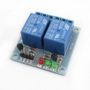 2CH Low Level Power Relay Expansion Board Module 5V for TTL PIC AVR