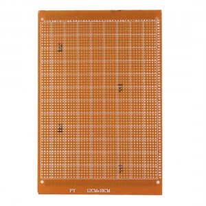 Single Side Prototyping PCB Circuit Board Universal Stripboard 120mmx180mm