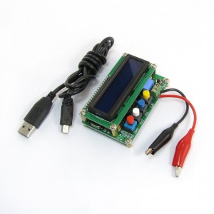 LC100-A LCD Digital Inductance Capacitance L/C Meter w Mini Usb Power Cable