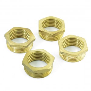 26mm x 21mm Male to Female Thread Air Pipe Fittings Connectors x 4