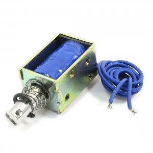 Pull Action Open Frame Spring Loaded Electromagnet DC 12V HCNE1-0630