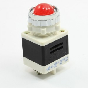 Industrial AC DC 24V Red Indicator Lamp Abnormal Signal Pilot Light
