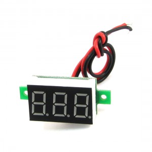 V20D-T1 0.36" 7 Segment LED 3-Digital DC 3.2-30V Voltage Voltmeter