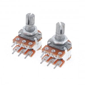 2 x 10K Ohm B10K Top Adjustment Dual Double Linear Potentiometer