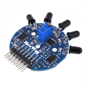 Blue 5 Output Channel 14Pins Flame Sensor Module 3.3-9V