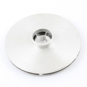 11.7cm x 2cm Water Pump Aluminum Precision Impeller Casting Part