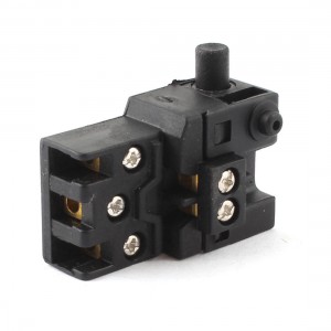 Momentary Type SPDT 5 Terminal Electric Tool Switch for Cutting Machine