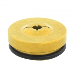 Gold Tone Metal 19mm 0.75" Outer Dia Pressure Foot for Hitachi Drill Machine