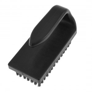 9cm x 4.3cm Bristle U Shaped Handle ESD Anti Static Brush Black