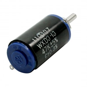 WXD3-13 47K Ohm 5% 8mm Dia Thread Wire Wound Rotary Potentiometer
