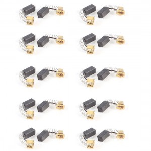 10 Pieces Electric Grinder Replacement 12.5x6.5x6mm Carbon Brushes