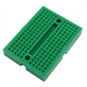 Circuit Test Board Breadboard 170Pcs Tiepoint 47mm x 35mm x 9mm Green