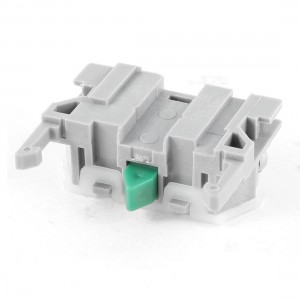 1NO Normally Open 2 Screw Terminals Contact Block Connector