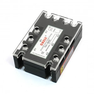 Panel Mounted 8-Terminal 3 Phase SSR Solid State Relay 3-32VDC/480VAC 60A