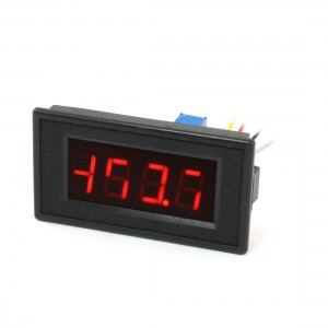 DC 50mA-200mA 3 1/2 Red LED Display Digital Panel Ammeter Amperemeter