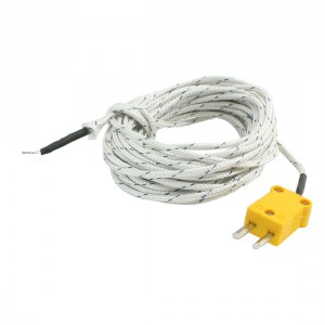 5Meter K Type Temperature Controller Thermocouple Probe 0 to 250C