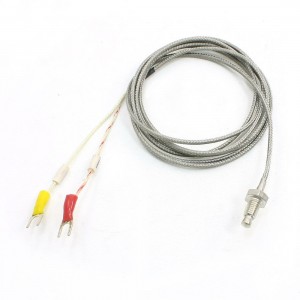 1.5M 4.9Ft Cable 4.5 x 10mm Sensor E Type Temperature Thermocouple Probe