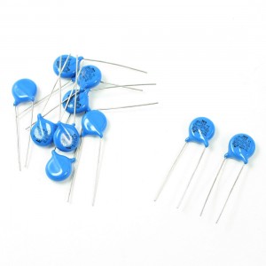 10 Pcs AC400V 3300pF Through Hole DIP Ceramic Disc Capacitor
