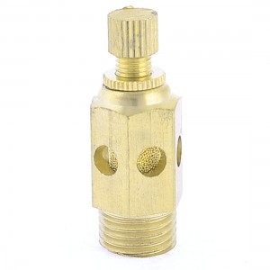 1/4" PT Male Thread Pneumatic SC Quick Exhaust Muffling Throttle Valve
