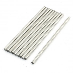 RC Helicopter 3.2"x0.12" Stainless Steel Round Bar Shaft 10pcs