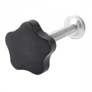 10mm Diameter Male Thread 50mm Dia Star Head Clamping Knob