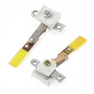 65mm Length 250VAC 10A Rice Cooker Bimetal Temperature Control Thermostat 2pcs