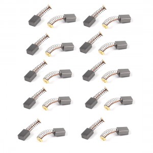 7/16" x 5/16" x 3/16" Motor Carbon Brushes Replacement 20 Pcs