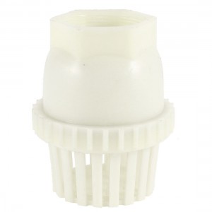 45mm 1 1/2"PT Dia Female Thread PVC Foot Bottom Valve for Fluid Machine