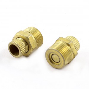 Air Compressor Part Metal Water Drain Valve 16mm Male Threaded 2 Pcs