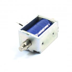 40V 0.16A Pull Push Type Open Frame Holding Force Solenoid Electromagnet