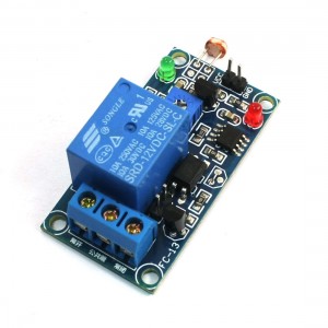 12V Light-Operated Switch + Photosensitive Resistance w Relay Module