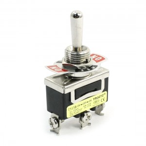 Black Toggle Switch Wobble Lever SPDT ON/OFF/ON 3 Position 380V 15A