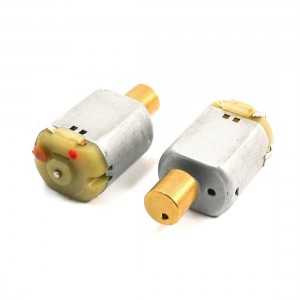 2Pcs Magnetic Micro DC Vibration Motor 2 Pin Terminals 3.6V 6100RPM